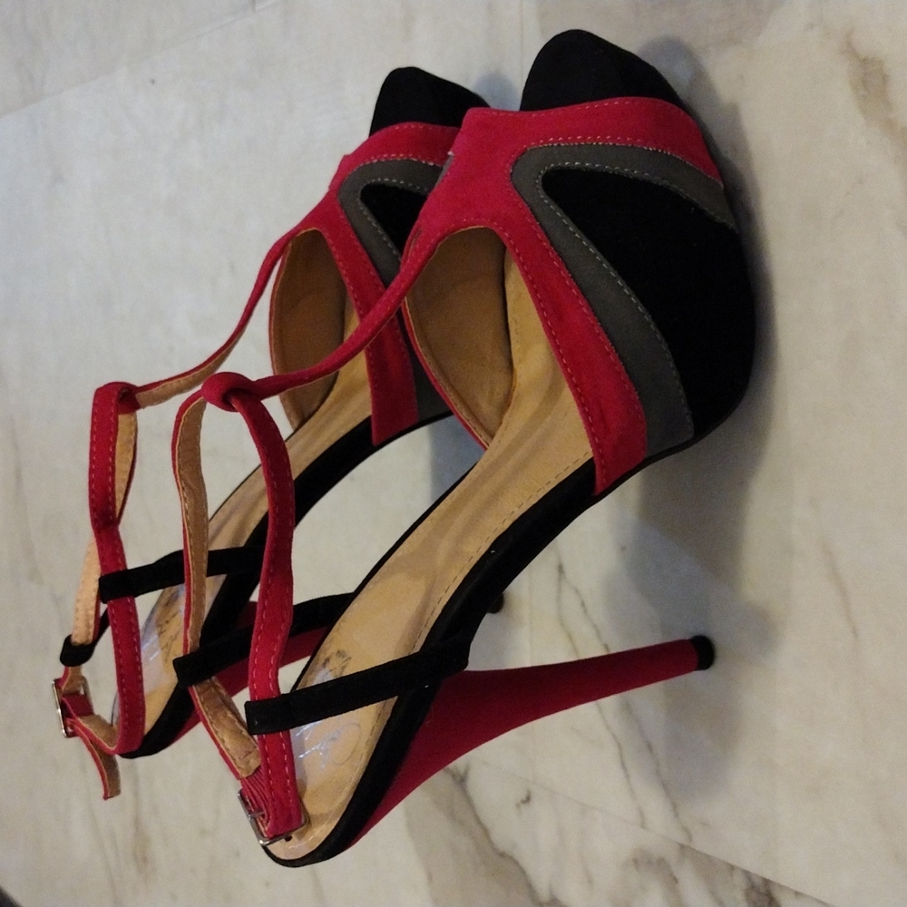 Colin Stuart sling back heels.